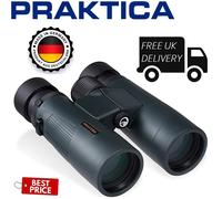 Praktica Pioneer R 8x42 Binoculars Blue PRA243 (Stock of UK)
