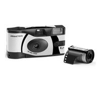 Praktica Single Use Disposable Black & White Film Camera with Flash - Black (Single)