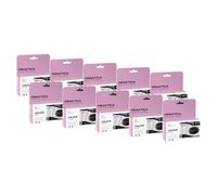 Praktica Single Use Disposable Camera Pink 27 Shots Colour Film - Pack of 10 for weddings, gatherings, travel & more