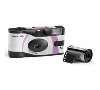 Praktica Single Use Disposable Colour Film Camera with Flash - Pink (Single)