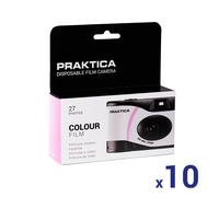 Praktica Single Use Disposable Film Camera with Flash - Pink