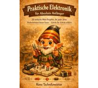 Praktische Elektronik für absolute Anfänger: 20 einfache Mini-Projekte, die jeder ohne Vorkenntnisse bauen kann - Schritt für Schritt erklärt