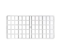 Praline Chocolate Molds - Clear Acrylic Construction, Defined Edge Cavity Design, Polished Inner Surface Finish | Baking Mold Tray Shaping, Tool