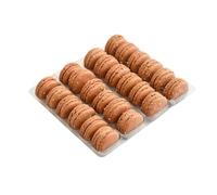 Praline Macaron Tray by Mademoiselle Macaron - Tray of 24 Praline Macarons
