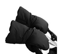 Pram Gloves Winter Baby Stroller Hand Muff Waterproof Baby Pushchair Gloves Universal Size Extra Thick Warm Anti-Freeze Baby Stroller Glove for Stroller Pushchair Pram HandMuffs