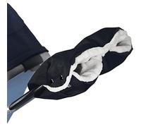 Pram Hand Muff,Pram Gloves Hand Guard, Soft Warm Windproof and Waterproof Glove, Antifreeze Gloves, Sleeve with Fleece Inner for Most Pram, Black