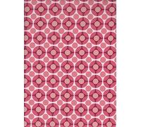 Pram Hood Apron & Bed Unit Lining Material 1 Metre for Silver Cross Balmoral Kensington Dolls Models (Vintage Pink)
