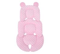 Pram Liner Pad - Baby Pushchair Seat Liner Padded Double-Sided Soft Breathable Pram Mat, Ergonomic Summer Winter Comfort Children's Pram Cushion for Travel, Excursion, Spa