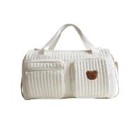 Pram - Nappy Holder with Zip and Storage Bag - with Straps for the Pram - Perfect for Weekend Trips and Family Travel for Parents