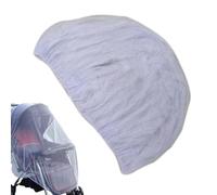 Pram Net - Upgraded Net | Fly Barrier Breathable Strollers Mesh Net | Elastic Soft Baby Crib Netting Cover Protection For Travel Cot Family Friends Adults Outdoor Indoor Use