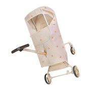 Pram Raincoat Baby Pram Rain Cover Includes Generous Compartments for Essential and Simple Fastening Carriage Shelter
