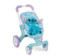 Smoby Stitch Stroller With Plush 49x38x53 Cm Blue Kids