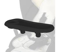 Pram Tray Attachment - Universal Tray for Pushchair | Non-Slip Pram Drink Holder with Snack Tray, Universal Pram Tray for Snacks on the Go, Mompush Pushchair
