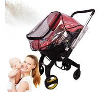 Pram Weather Protection - Breathable Weather Protection, Side Ventilation for Comfort | Pram Accessories for Children, Protection Against the Elements in Crowded Rooms, Rain and