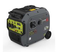 Pramac PMi 4500 Inverter Petrol Generator - 4200W Max Power, Electric Start, Quiet Operation, Remote Control, ATS Compatible, Portable with Wheel Kit, Dual UK Sockets