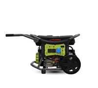 Pramac WX 6200 ES Portable Petrol Generator - 5800W Max Power, Electric Start, AVR System, 12h Runtime, Wheel Kit, 230V UK & 32A CEE Sockets