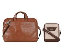Pramadda Pure Luxury Elegant Messenger Crossbody Gift Combo For Men and Women | Birthday Gift for Father Brother Friend | Festival Diwali Christmas Corporate Gift Pack for Employee Staff Clients, Tan