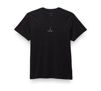 prAna | Heritage Logo SS Tee | Retro Logo T-Shirt | Black S