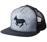 prAna Journeyman Trucker Hat, Charcoal Haulin/Grey, One Size