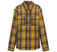 PRANA Westbrook Flannel Shirt - Men - Yellow / Brown - size S- model 2024 S