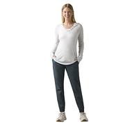 prAna Women's Double Peak Jogger Pants, Grey Blue, 10
