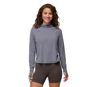 prAna Womens Sol Searcher Sun Hoodie, Taro, S