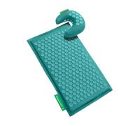 Pranamat Acupressure Small Moon Pillow Set, Premium Acupressure Therapy for Pain Relief and Relaxation, Handcrafted in Europe with Sustainable and Natural Materials (Azur)