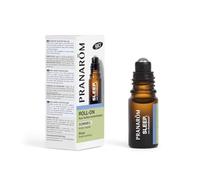 Pranarom AROMABOOST Roller Sleep Sleep Organic 5 ML | Noble chamomile to prepare the body for falling asleep. Immediate action, alcohol free. Course of 1 month. Preservative free.