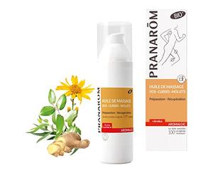 Pranarôm Aromalgic Organic Massage Oil Back-Thighs-Calves 100ml