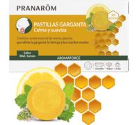 Pranarom Honey and Lemon Throat Lozenges 24 Capsules