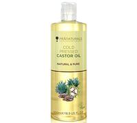 PraNaturals Cold Pressed Castor Oil 500ml - Eyebrows & Eyelash Growth