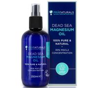 PraNaturals Pure Dead Sea Magnesium Oil Spray 250ml, Vegan and Cruelty Free