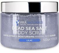 PraNaturals Dead Sea Salt Body Scrub 500G - Lilac | Vegan & Cruelty Free, Natural Oils & Minerals, Exfoliating, Softening & Nourishing, All Skin Types, No Parabens, Moisturising