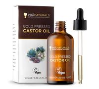 PraNaturals Pure Cold-Pressed Castor Oil 100ml - Hexane-Free Hair Growth