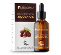 PraNaturals Pure Cold-Pressed Jojoba Oil 50ml - Facial Oil, Lightweight