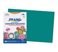 Prang Pacon SunWorks Construction Paper, 12-Inches by 18-Inches, 50-Count, Turquoise (7707)