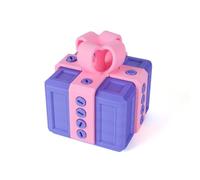 Prank Box for Adults - Annoying Gift Box with 3D Printed Middle Finger & Screw, Funny Gag Gifts, Creative Surprise Present for Birthday, Christmas, Halloween Pranks