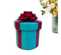 Prank Box Gift Box - 5.91 Inch Funny Prank Boxes | Gift Box Set Joke Box - ABS Joke Boxes in Black & Red for Surprise Effect Ideal as a Funny Gift