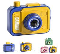 Prank Camera Water Gun, Pull the Trigger and Shoot Backwards, Press the Button and Shoot Forwards, Funny Camera Water Squirt Gun for Pool Parties, Beach Trips and Summer, Gift for Kids Adults (Yellow)