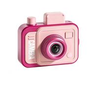 Prank Camera Water Gun, Two-Way Spray Water Gun, Pull Trigger to Shoot Backwards or Forwards, Funny Camera Water Squirt Gun, Ideal for Pool Parties, Beach Trips (Pink)