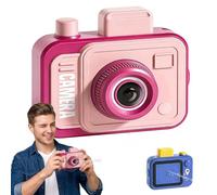 Prank Camera Water Pistol - Funny Two-Way Spray Camera Squirt Gun for Kids & Adults - Hidden Backward Shoot Water Blaster for Summer Garden Parties, Beach Holidays, Gag Gifts (Pink)