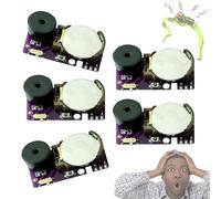 Prank Cricket Noise Maker, Cricket Chirp Prank, Noise Maker Prank, Long Lasting Hidden Beeping Prank Kit for Office, Home, And Gag Gifts for Adults(Purple*5)