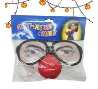 Prank Eyeglass - Prank Costume Eyewear Toy,Lightweight Trick Toy for Halloween, Family Reunion, Cosplay Parties, April Fool's Day