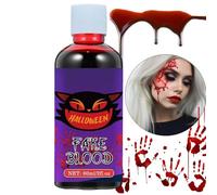 Prank Fake Blood | 60ml Halloween Prank Liquid Artificial Fake Blood,Real Effect Blood Spoofs for Carnivals, Costume Parties, Photography, Halloween Parades