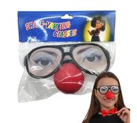 Prank Glasses Toy - Eyewear for Male and Female,Lightweight Trick Toy for Halloween, Family Reunion, Cosplay Parties, April Fool's Day