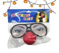 Prank Glasses Toy | Eyewear for Male and Female - Realistic Design Trick Toy for Cosplay Parties, April Fool's Day, Halloween, Family Reunion