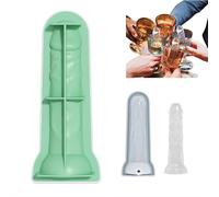 Prank Ice Cube Mold, Silicone Ice Cube Trays with Lid, Novelty Penis Ice Tray, Funny Ice Ball Maker for Whiskey Cocktails Juice Drinks Beverage Crafting Accessories Gifts