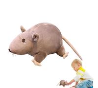 Prank Mice Toy - Realistic Stuffed Animal Soft Mice Plush Toy - Prank Fake Supplies Small Cat Toy for April Fool's Day