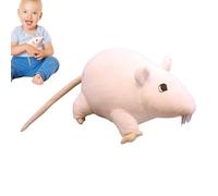 Prank Mice Toy | Soft Realistic Plush Toy Mice Stuffed Animal | Prank Fake Supplies Small Cat Toy for April Fool's Day