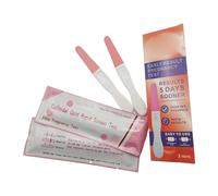 Prank Pregnancy Test - 2 Pack Fake Pregnancy Device With Two Lines | Prank Prop For Boyfriend Husband Birthday Gift, Joke Toy For Parties Holidays, ABS, 5.12x0.59 Inch